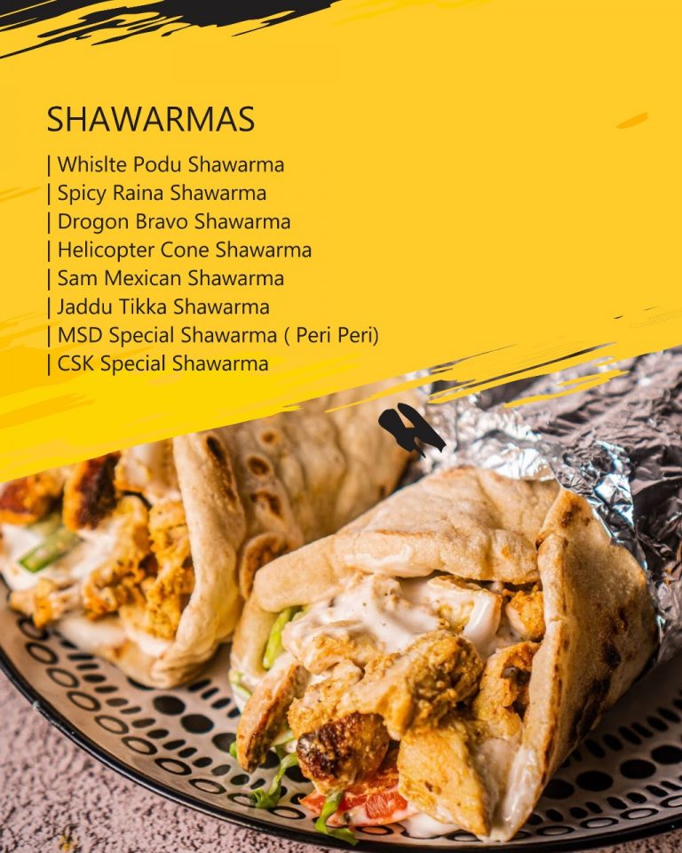 CSK Non Veg shawarma