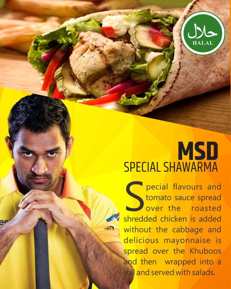 MSD Special shawarma